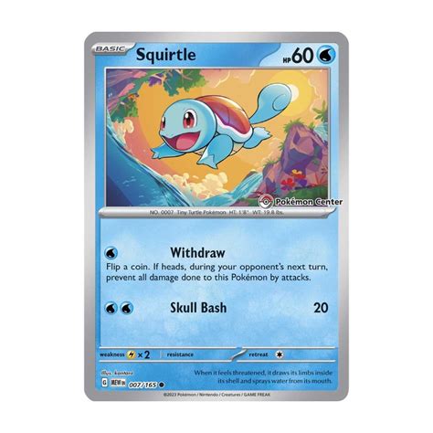pokemon center squirtle promo